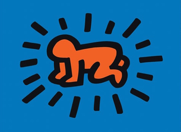 MiniMasters Radiant Baby, 1990 by Keith Haring